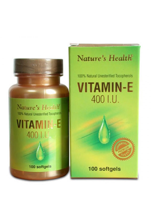 Vitamin E 400 IU - Nature's Health